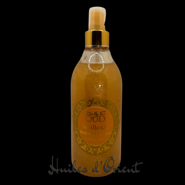 Brume corps pailletée Oud Vanille - My Perfumes