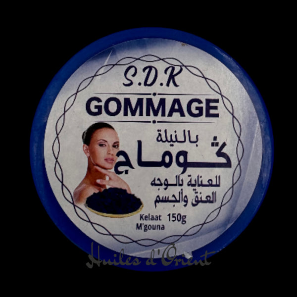 Gommage Éclaircissant au Nila Bleu