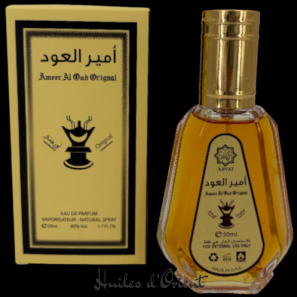 Eau de Parfum Ameer Al Oud Original – Abyat (50ml)