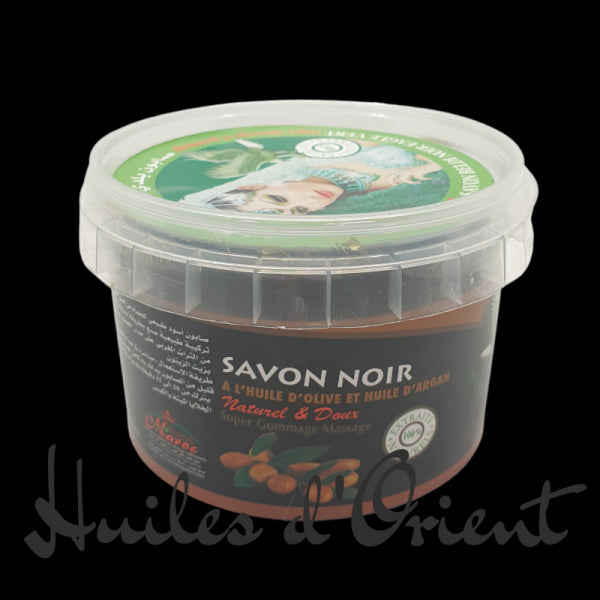 Savon Noir à l'Huile d'Olive & d'Argan