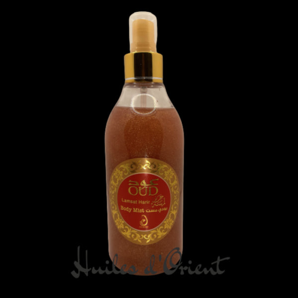 Brume corps pailletée Oud Lamsat Harir - My Perfumes
