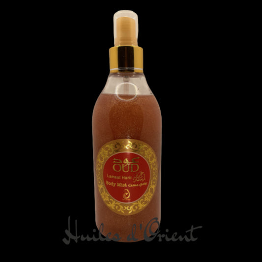 Brume corps pailletée Oud Lamsat Harir - My Perfumes