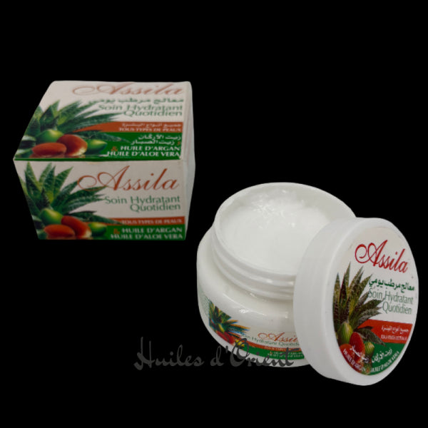 Crème à l’Huile d’Argan & Aloe Vera (100ml)