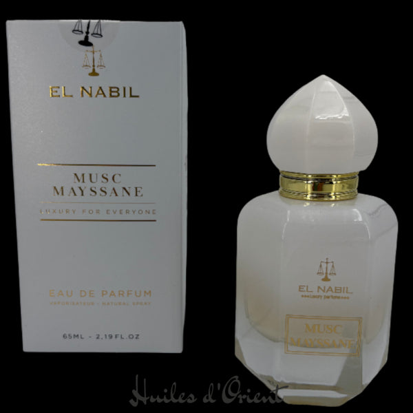 Eau de Parfum Musc Mayssane – El Nabil (65ml)
