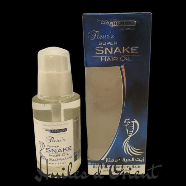 Sérum capillaire à l'huile de Serpent (60 ml)